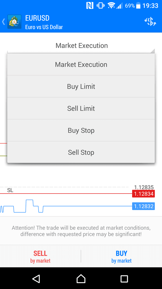 Fusion Markets mobile app screenshot 3