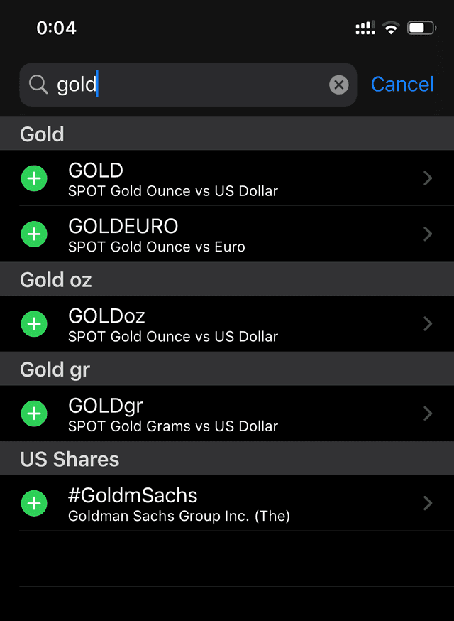 FxPro mobile app screenshot 2
