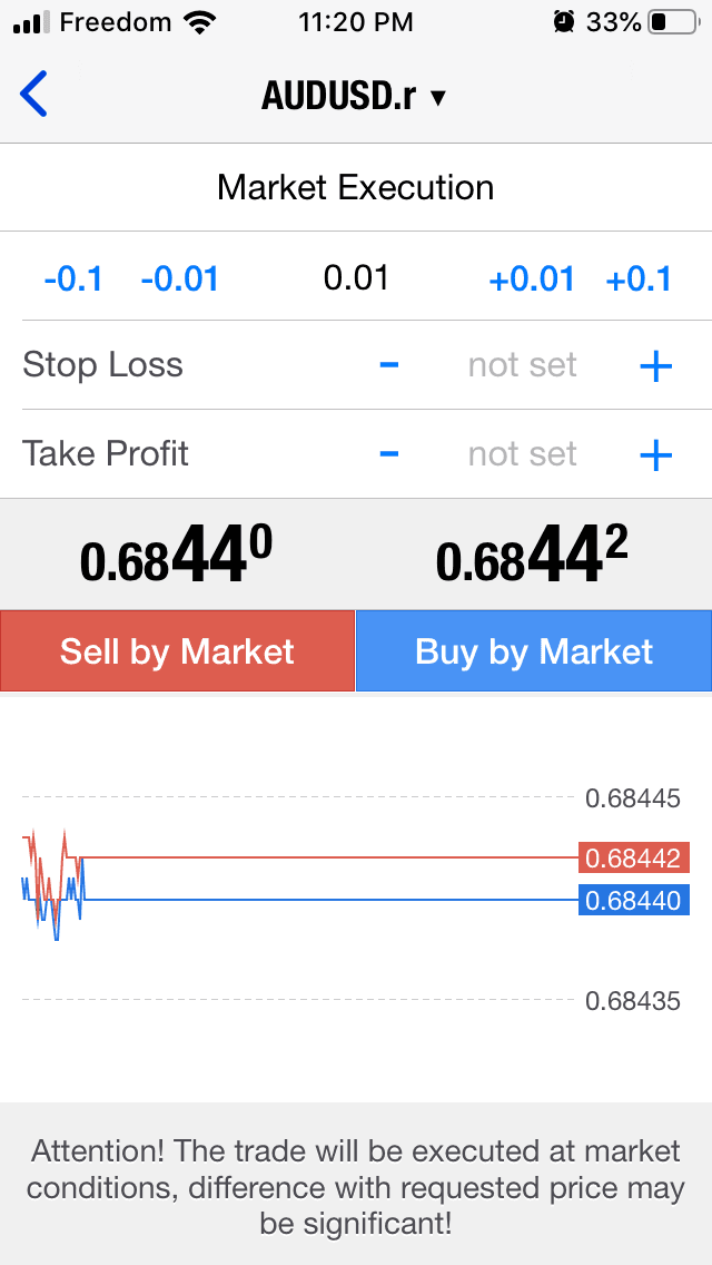 Pepperstone mobile app screenshot 3