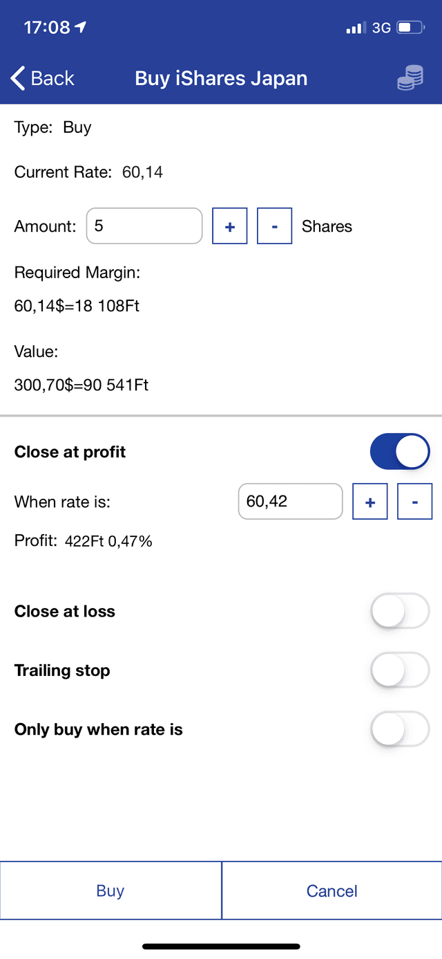 Plus500 mobile app screenshot 3